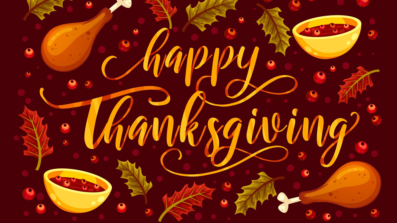 Cute Thanksgiving Backgrounds For PPT And Google Slides